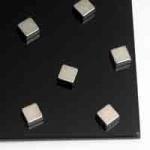 Magneten supersterk platte Vierkantjes 6 stuks