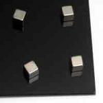 Cube Magnets, 4 pcs.Card