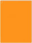 Glassboard oranje 60x80cm NAGA
