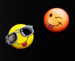 Magneten supersterk Smileys 2 stuks
