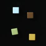 Magneten supersterk kleuren assorti 4 stuks
