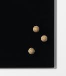 Magneten supersterk bol 20 mm eikenhout, 3 stuks