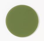 Supersterke magnetische houder olijf groen glas 10cm