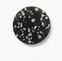 Supersterke magnetische houder black terrazzo 10cm